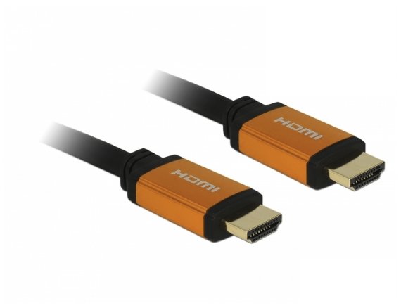 EAN 4043619857296 - DeLOCK 85729 cable HDMI 2 m HDMI tipo A (Estándar) Negro, Oro imagen 1