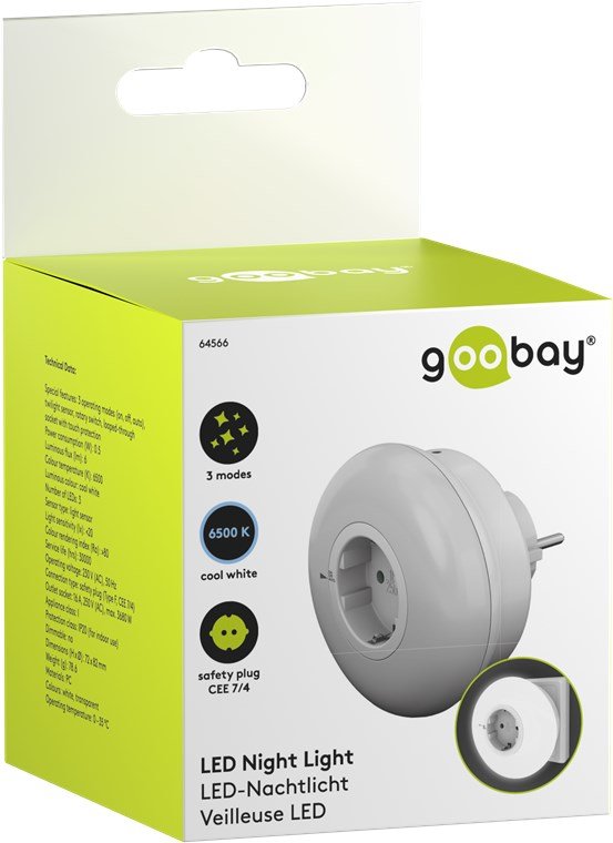 EAN 4040849645662 - Goobay 64566 enchufe inteligente Blanco imagen 8