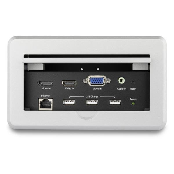 Startech.Com Caja De Conectividad De Audio Y Vídeo Para Mesas De Conferencia - 4k