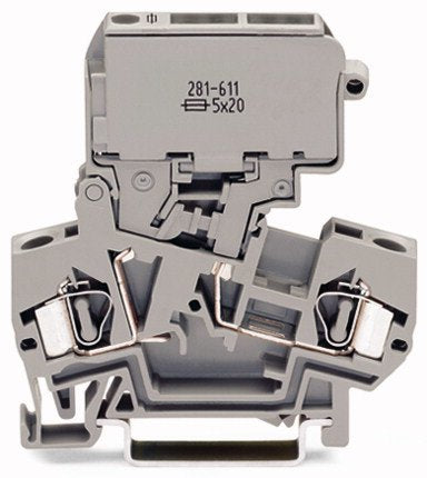 Wago 281-611 2-Leiter-Fusible Borne