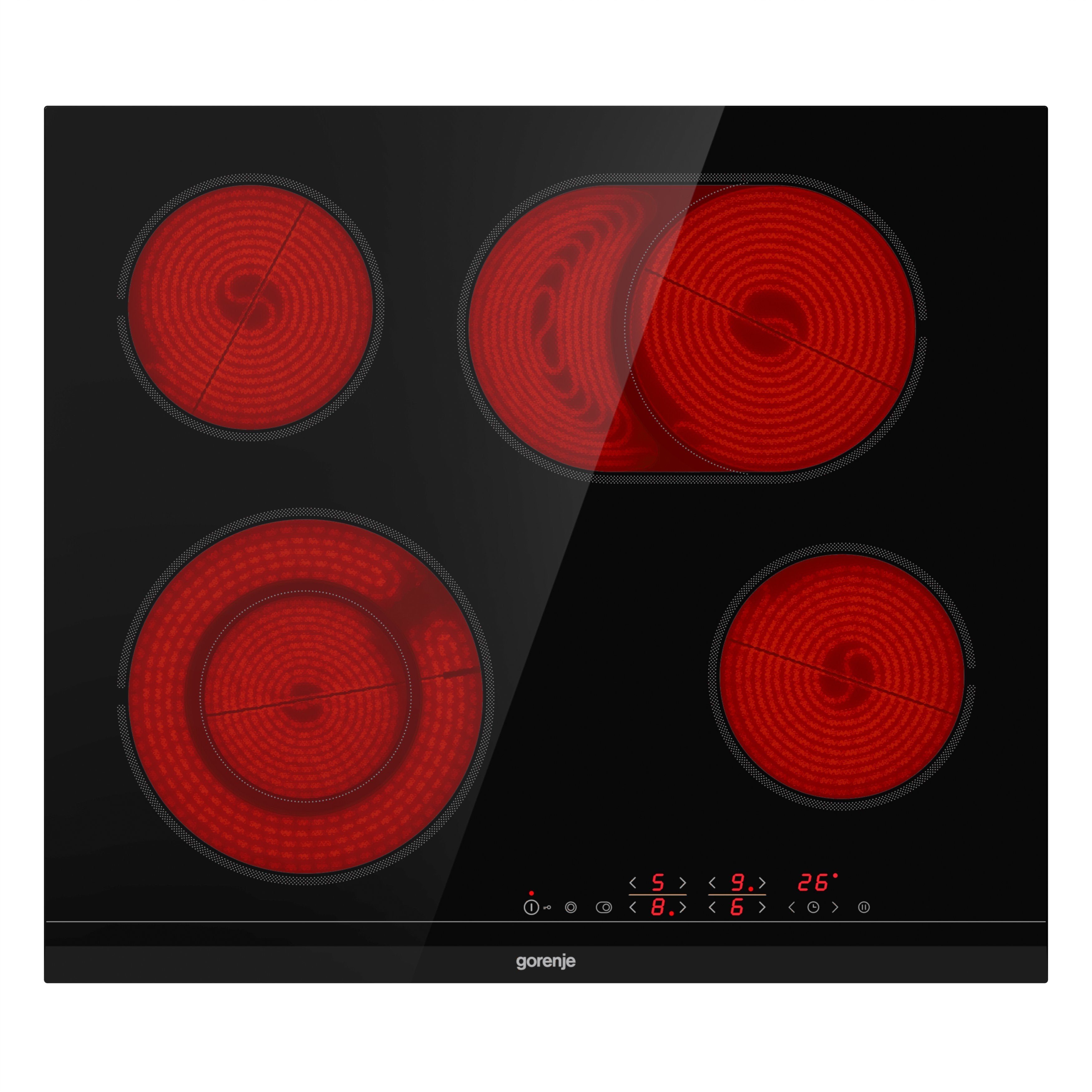 EAN 3838782103872 - Gorenje ECT643BCSC Negro Integrado 60 cm Cerámico 4 zona(s) imagen 2