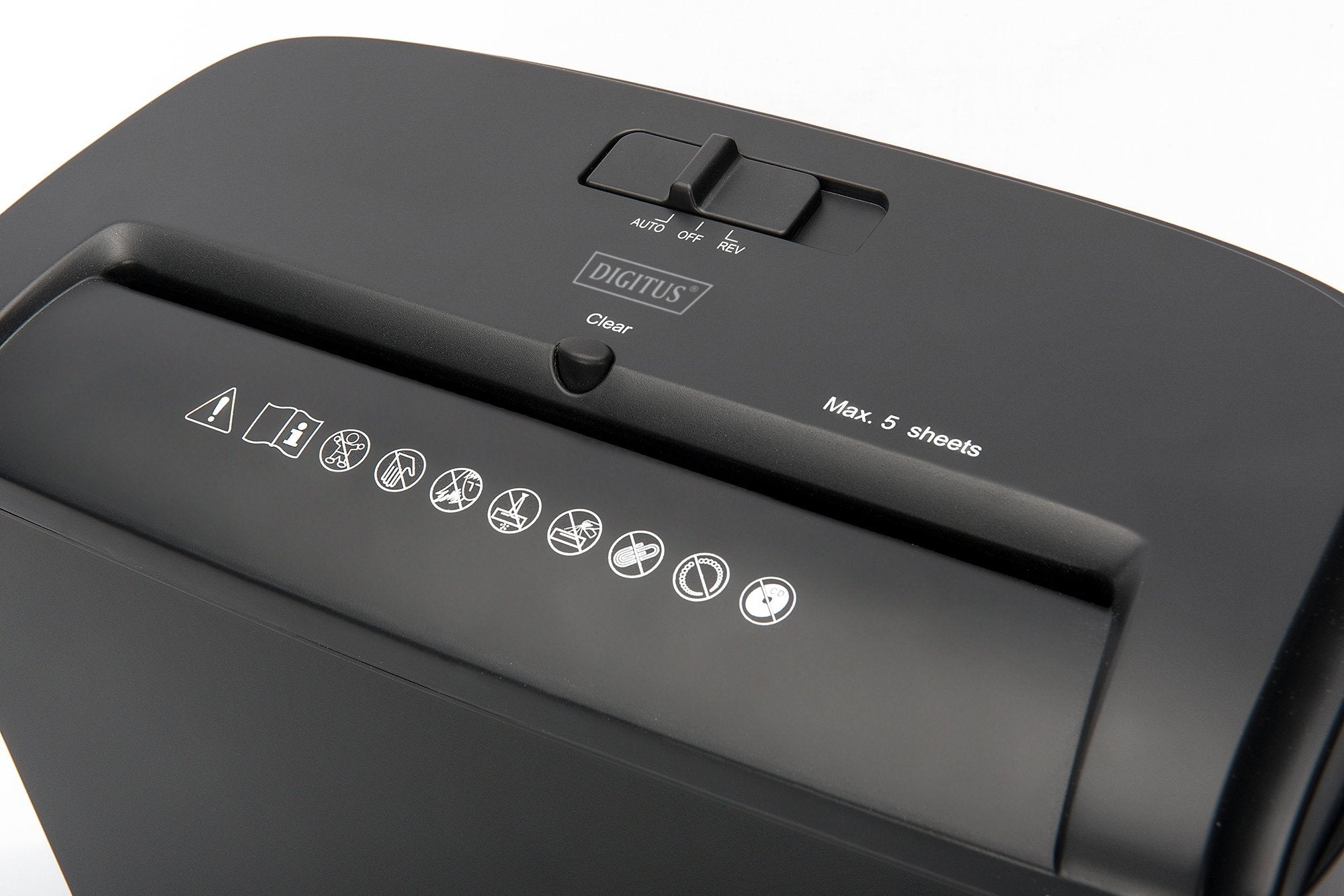 Digitus Da-81606 Triturador De Papel Corte Cruzado 22 Cm 74 Db Negro