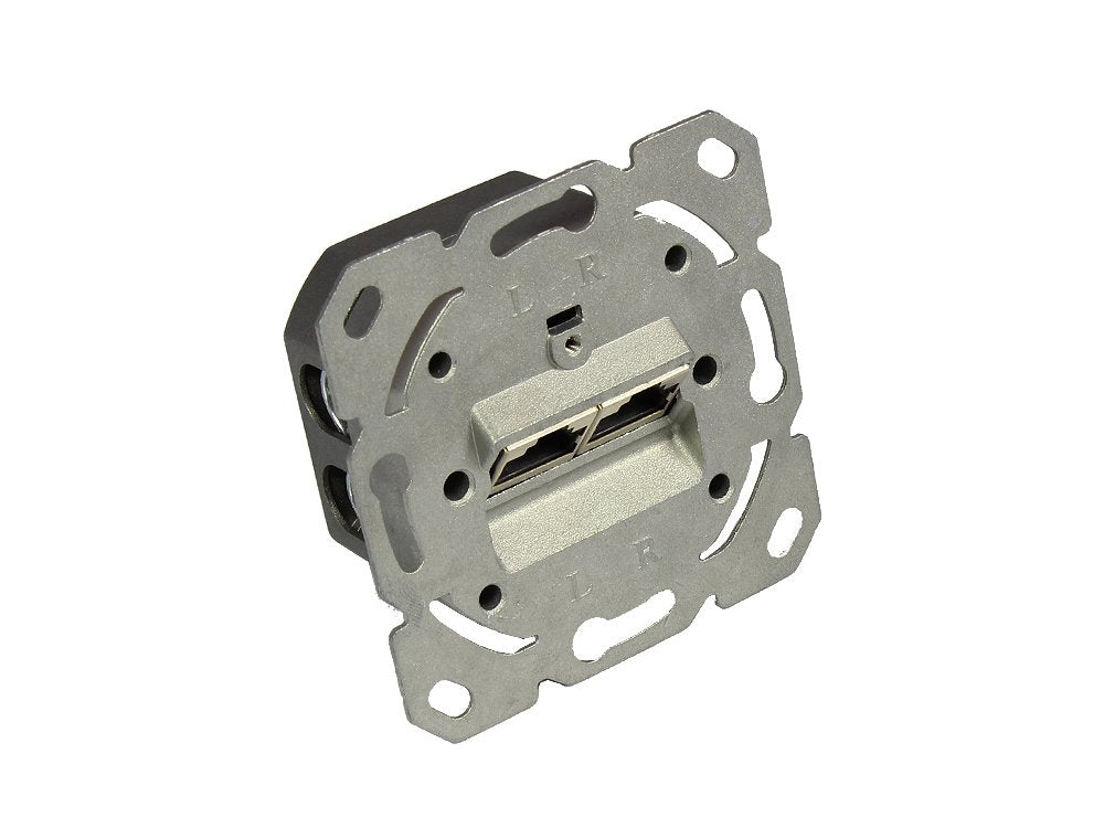 Good Connections Netzwerkdose Cat. 6, 2xrj45