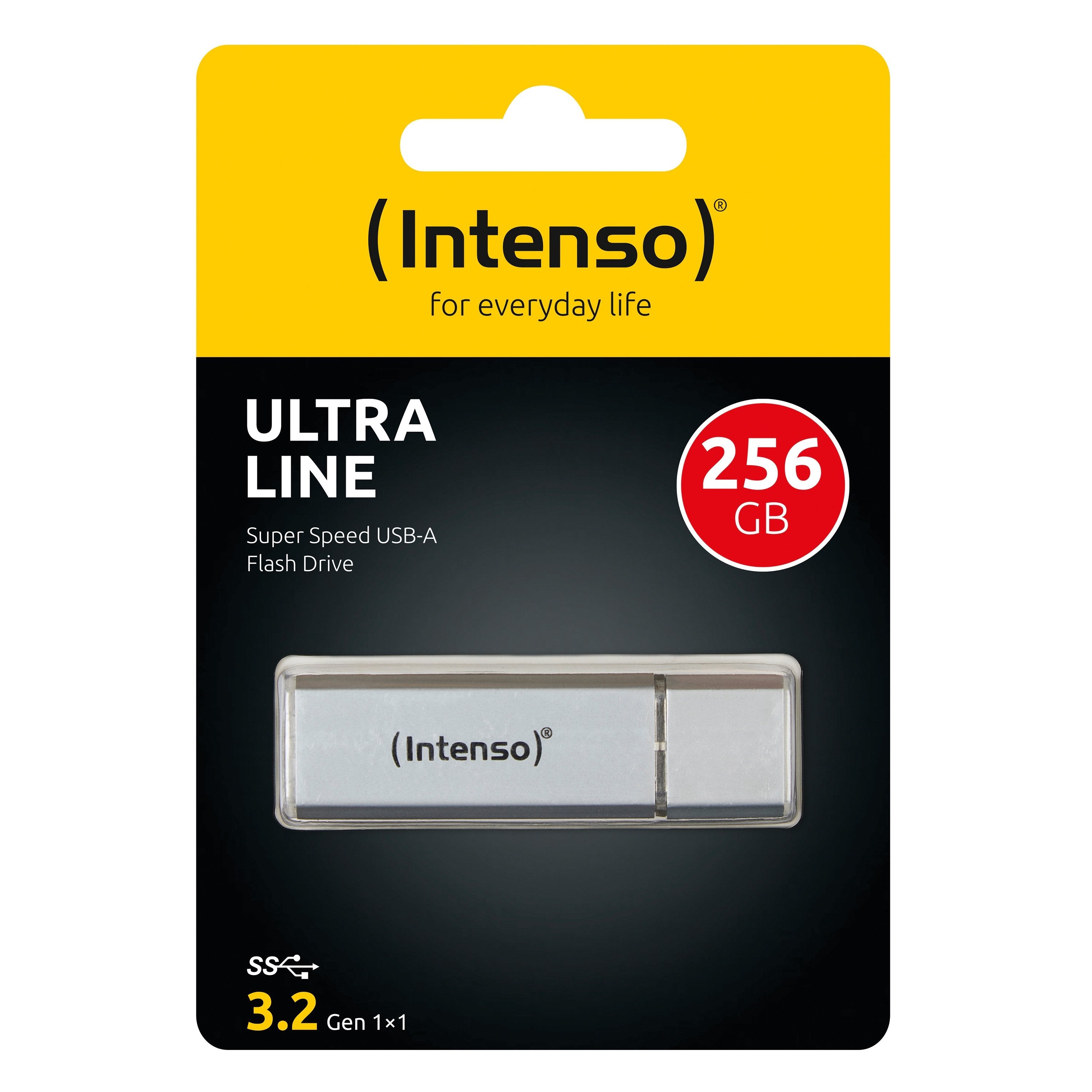 EAN 4034303028658 - Intenso Ultra Line unidad flash USB 256 GB USB tipo A 3.2 Gen 1 (3.1 Gen 1) Plata imagen 3