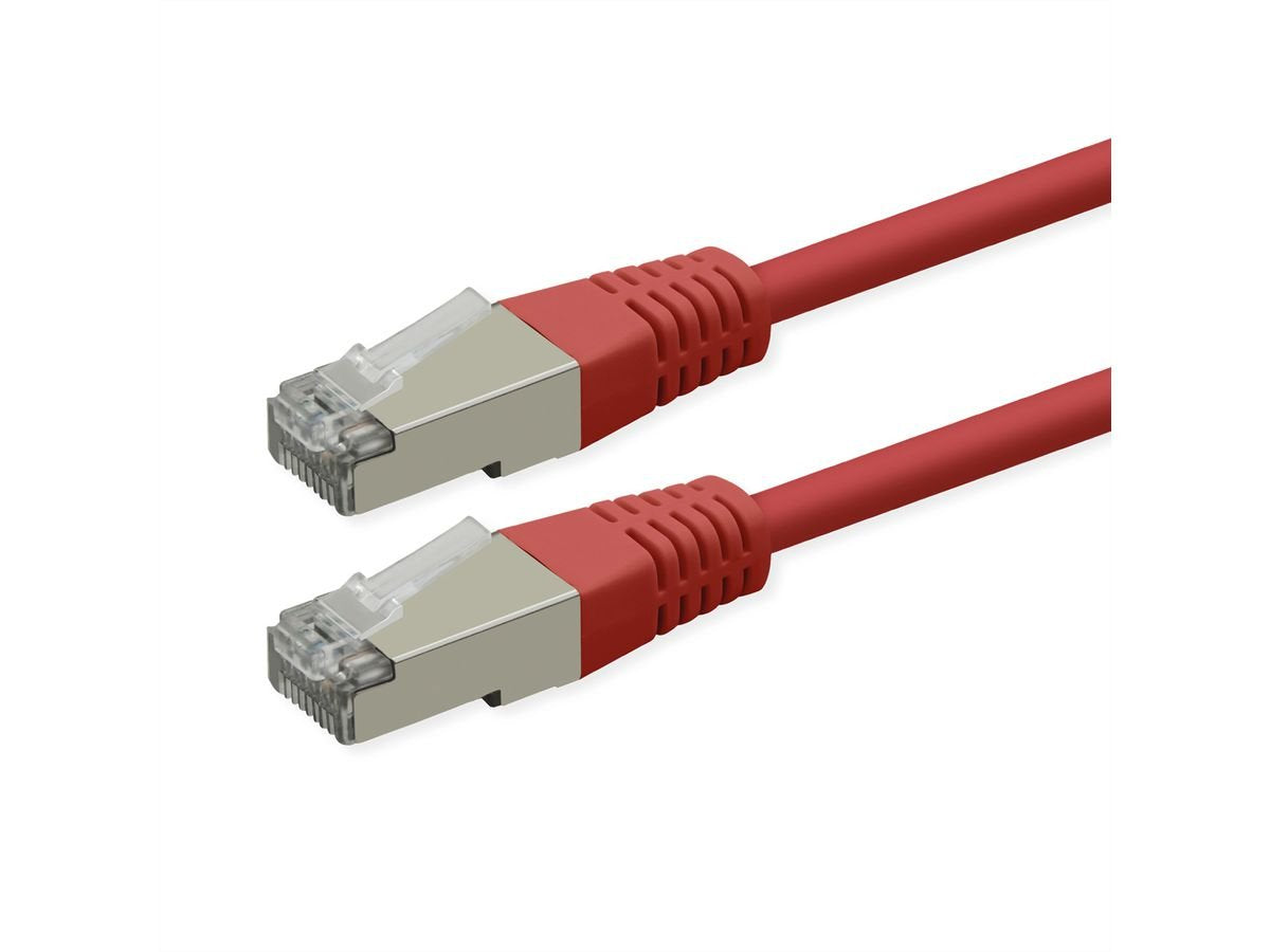 Kab Roline Cable De Red Cat.6 Class E Poe S Ftp Pimf Rojo 10m