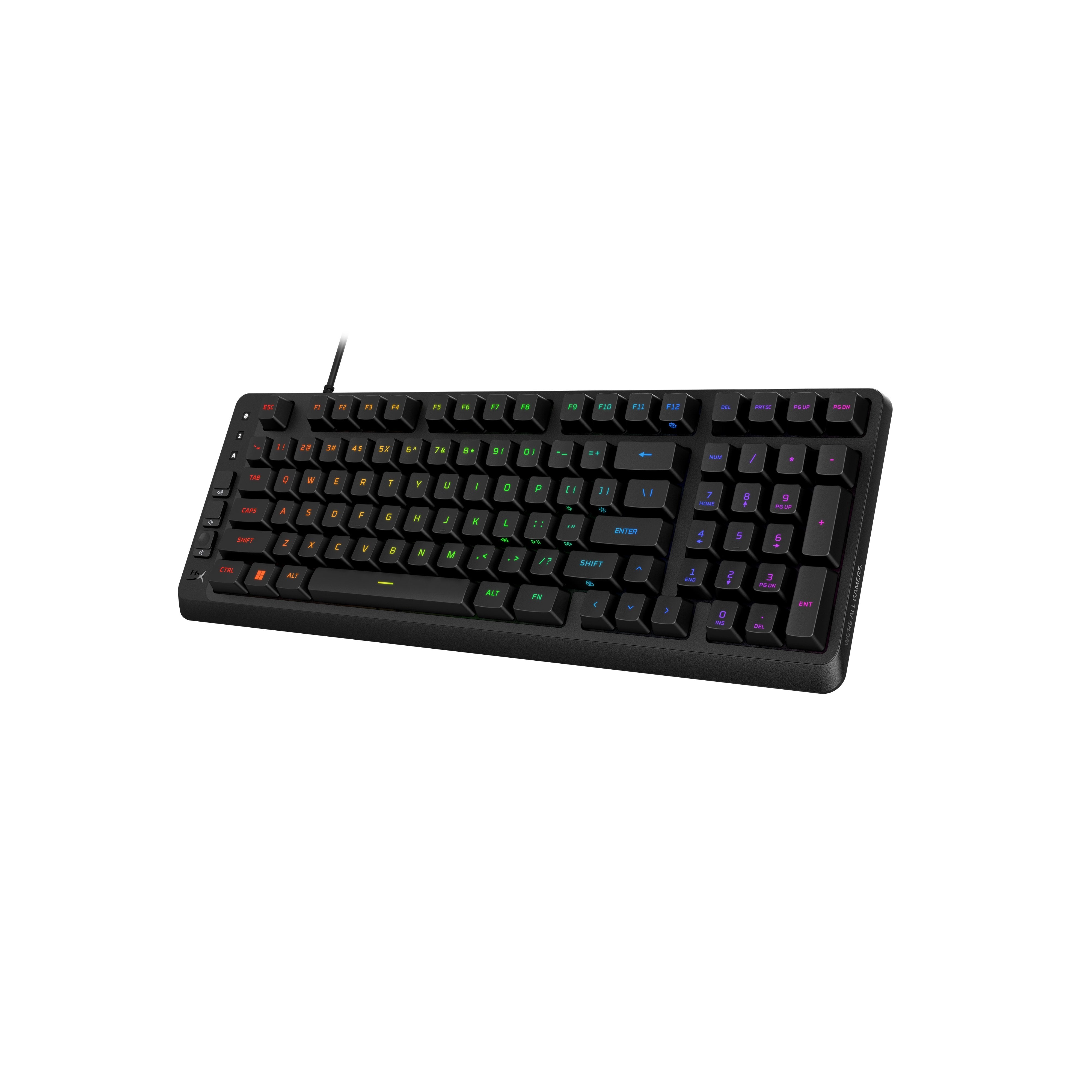 EAN 0198990307855 - HyperX Eve 1800 teclado Juego USB Negro imagen 9