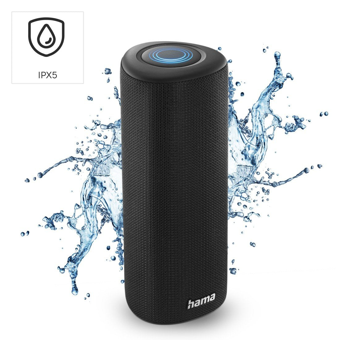 Altavoz Hama Pipe 3.0 Bluetooth Impermeable Ipx5, Ligero 188202