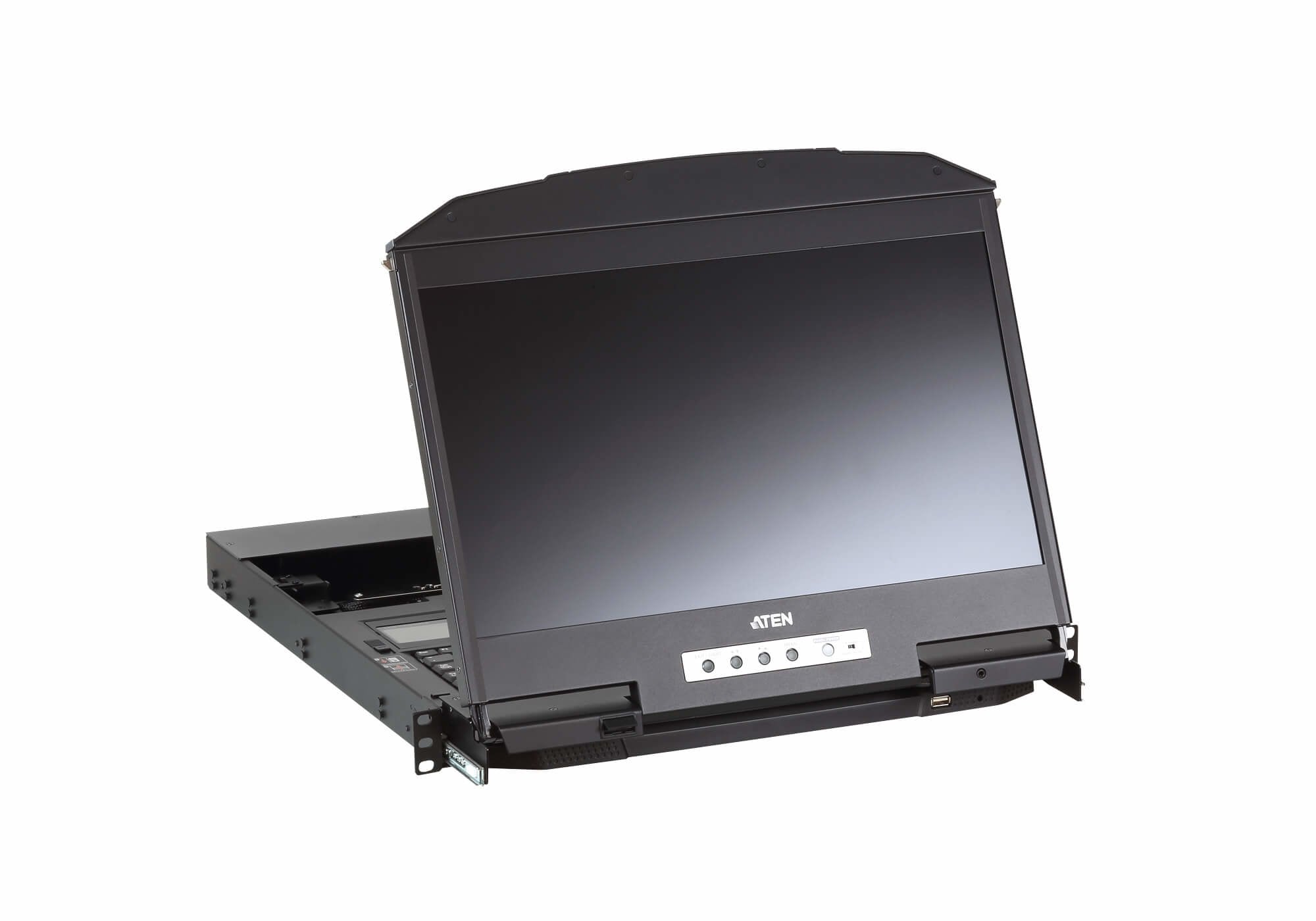 EAN 5706998285140 - ATEN CL3800NW consola de rack 47 cm (18.5") 1920 x 1080 Pixeles Metal, Plástico Negro imagen 5