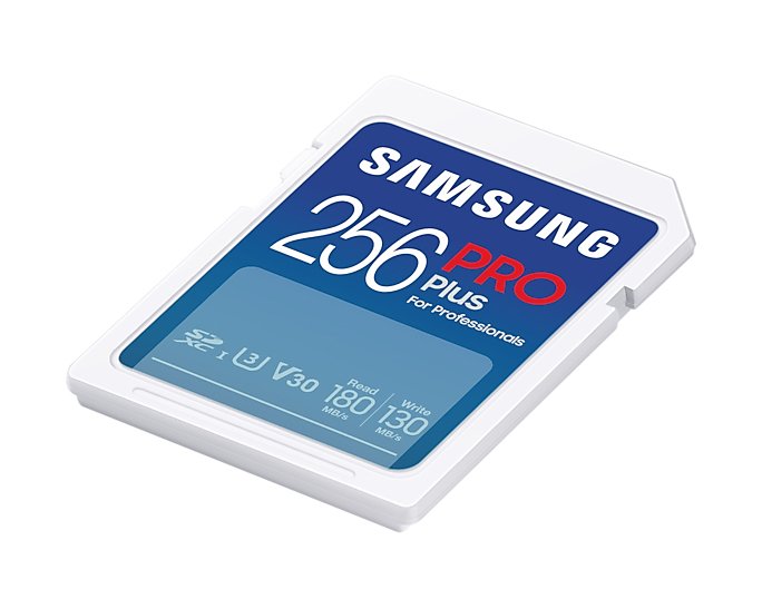 Samsung Pro Plus Sdxc 256gb Uhs-I U3 Reader Full Size Sdxc Card