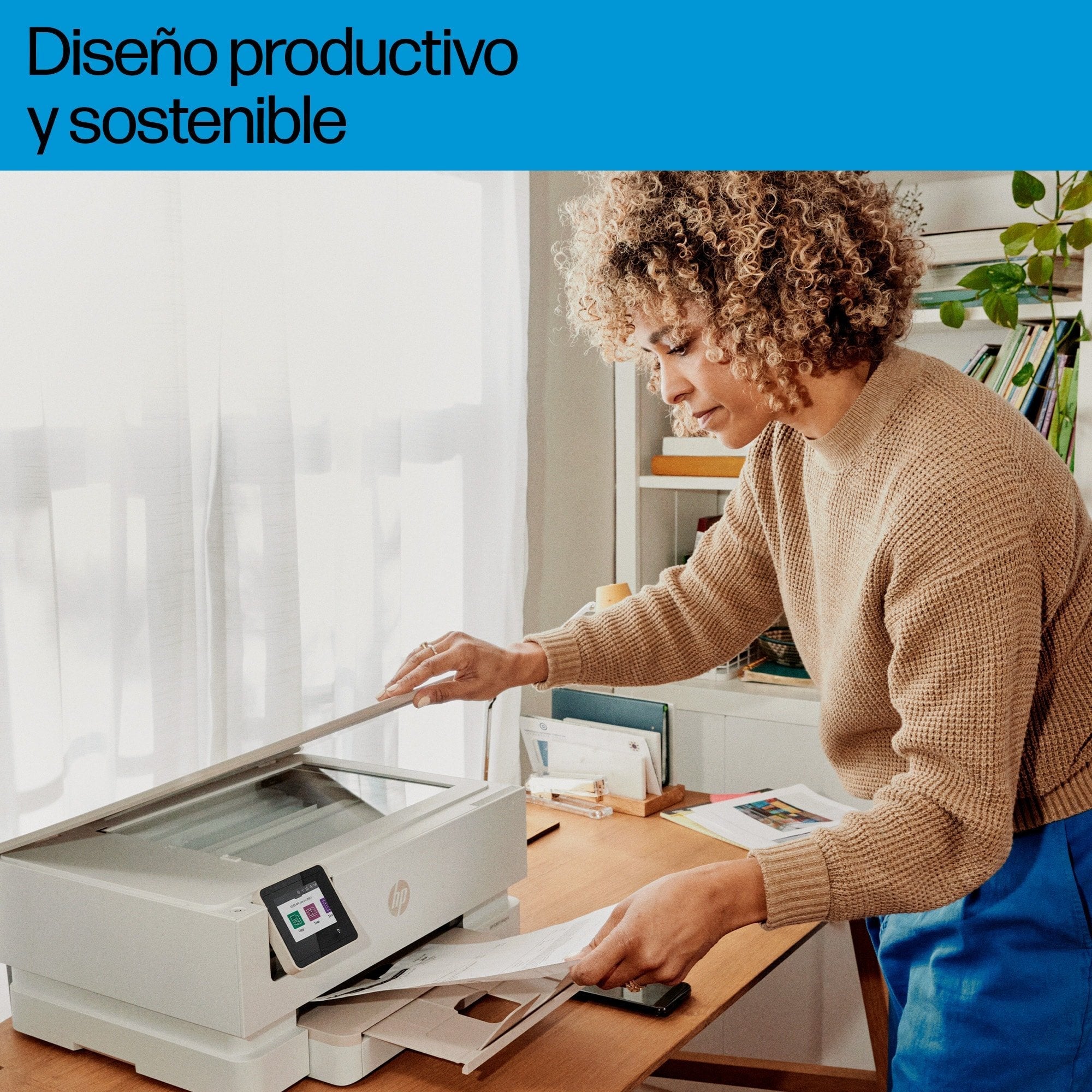 Hp Envy Impresora Multifunción Inspire 7221e, Color, Impresora Para Hogar, Impresión, Copia, Escáner, Conexión Inalámbrica; Compatible Con Instant Ink; Impresión A Doble Cara
