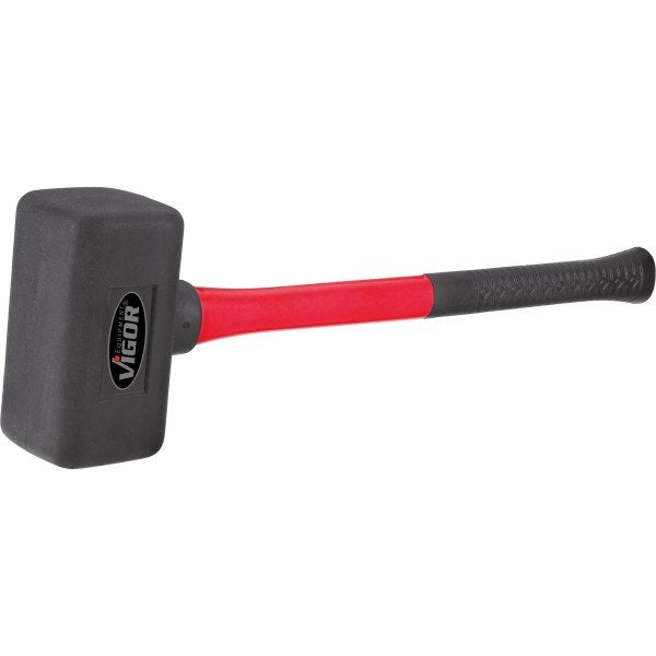 Vigor V2235 - Mauerwerkhammer - Gummi - Rojo
