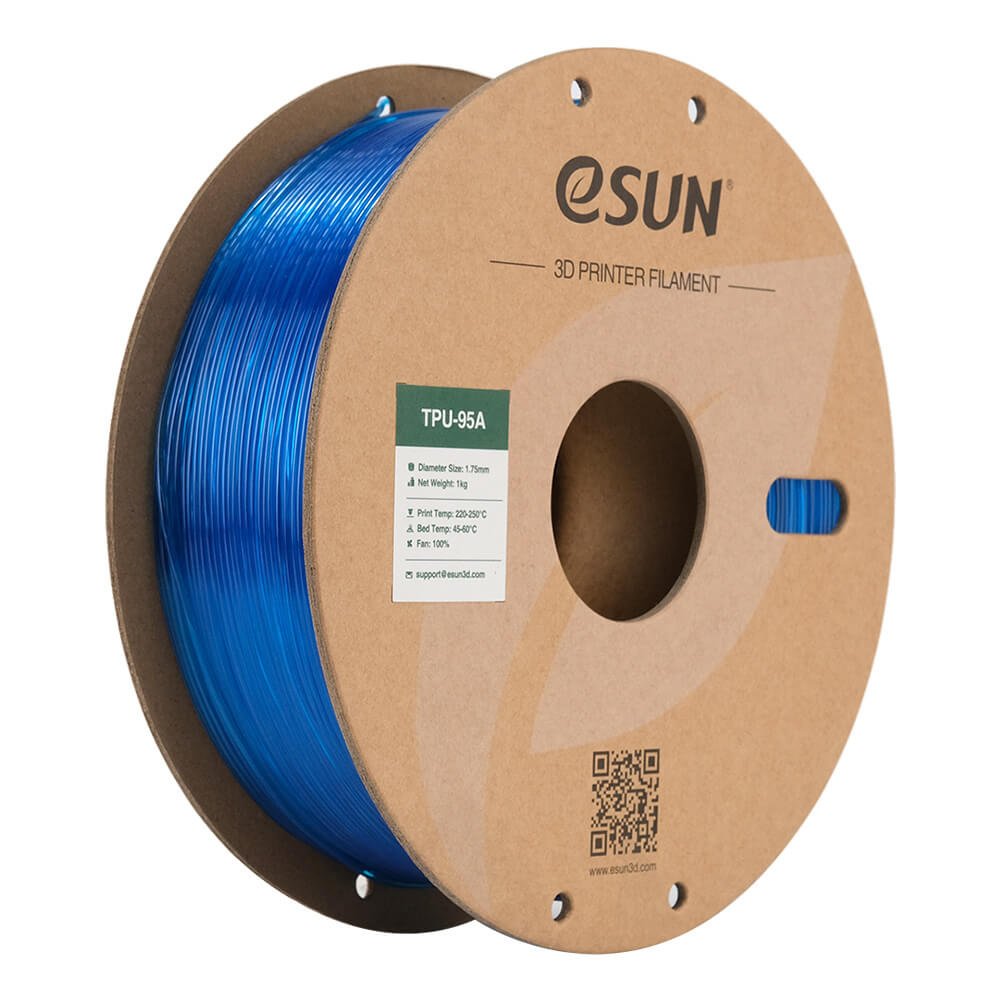 Etpu-95a 1,75mm Transparent Azul 1kg