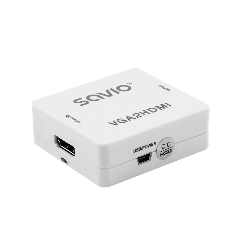 EAN 5901986043836 - Savio CL-110 Konwerter/Adapter VGA-> HDMIFull HD/1080p 60Hz tarjeta y adaptador de interfaz HDMI imagen 3