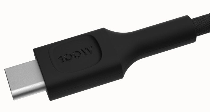 Green Cell Usb-C To Usb-C Cable Powerstream 100w 2m Negro - Braided