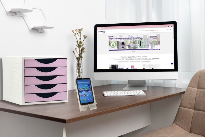 EAN 8429368001108 - Archivo 2000 445001M CS TP soporte Soporte pasivo Transparente imagen 2