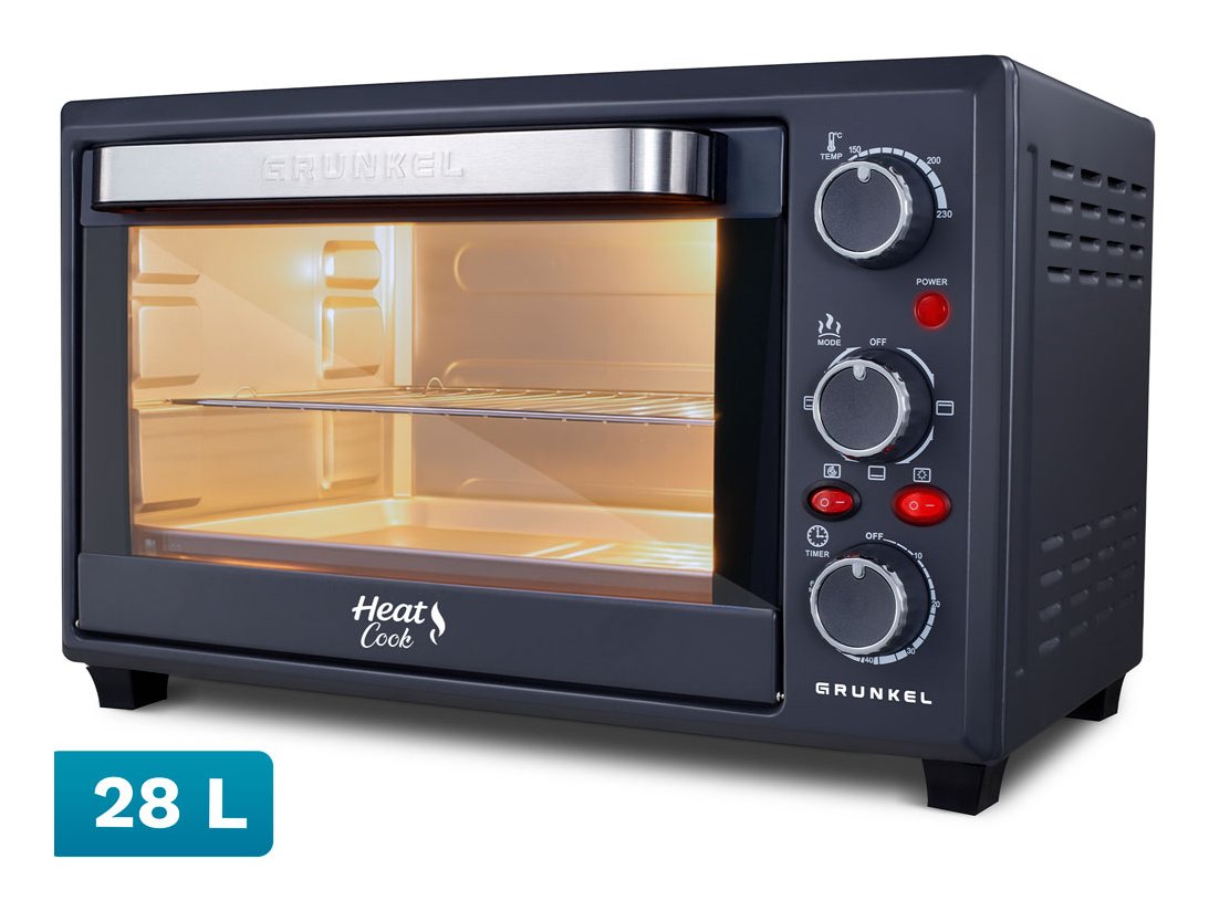 Horno De Sobremesa Grunkel Hr-28cook 1600w Capacidad 28l