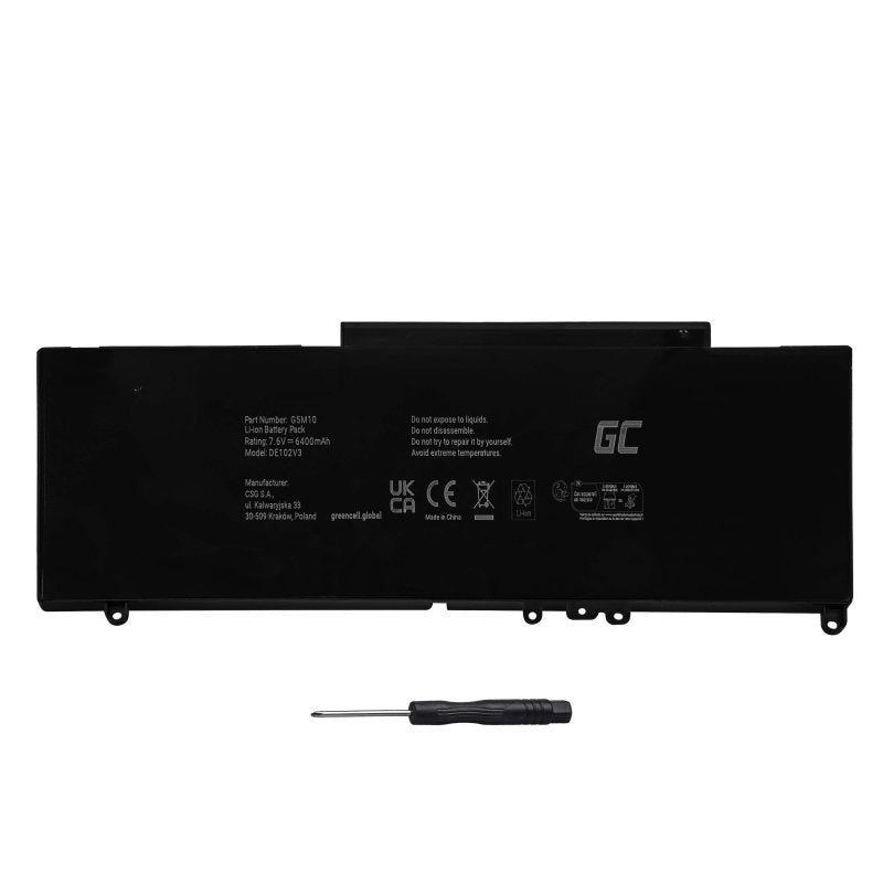 EAN 5904326373969 - Green Cell DE102V3 refacción para laptop Batería imagen 3