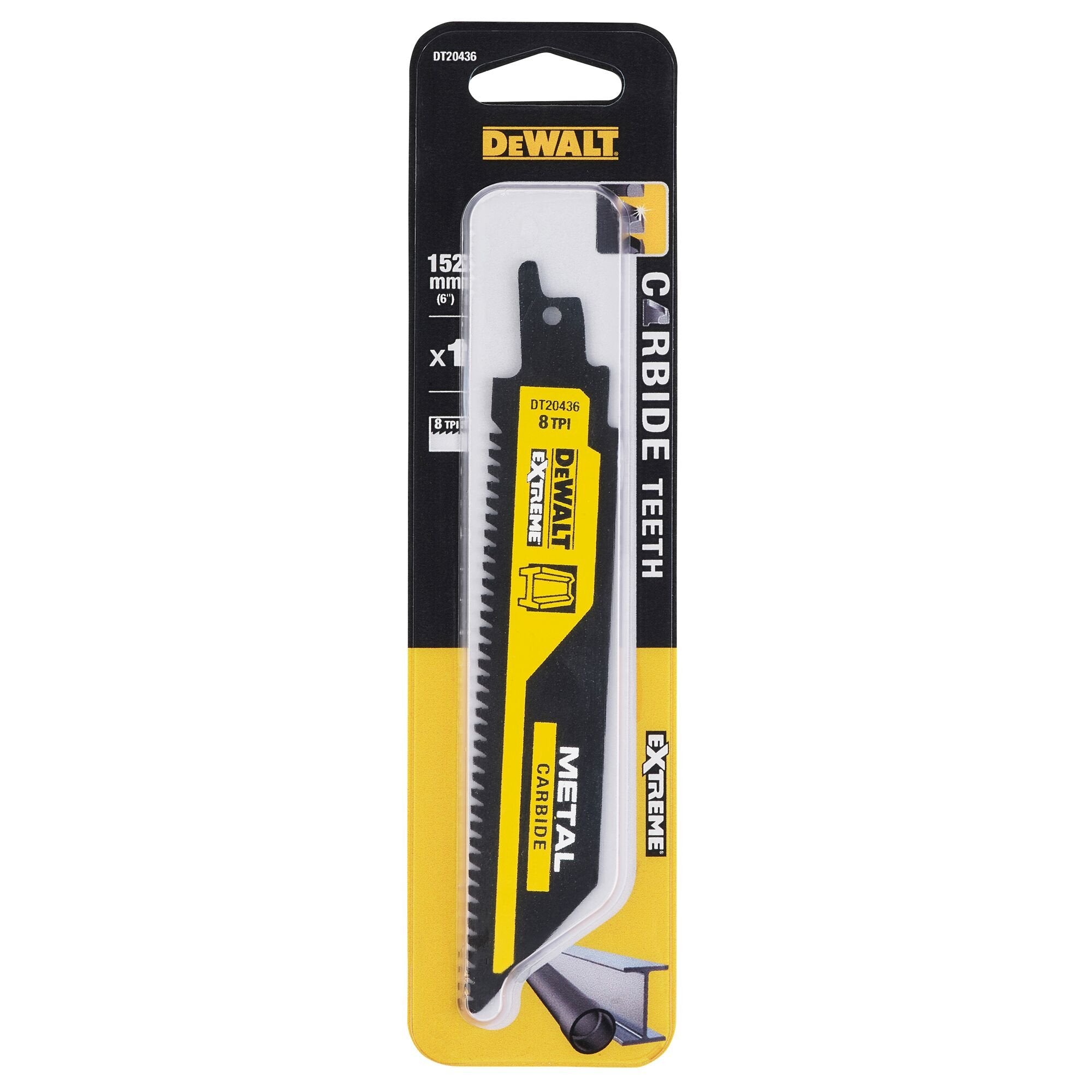 EAN 5054905285104 - DeWALT DT20436-QZ hoja de sierra de calar, de sierra de marquetería y de sierra recíproca Hoja para sierr imagen 3