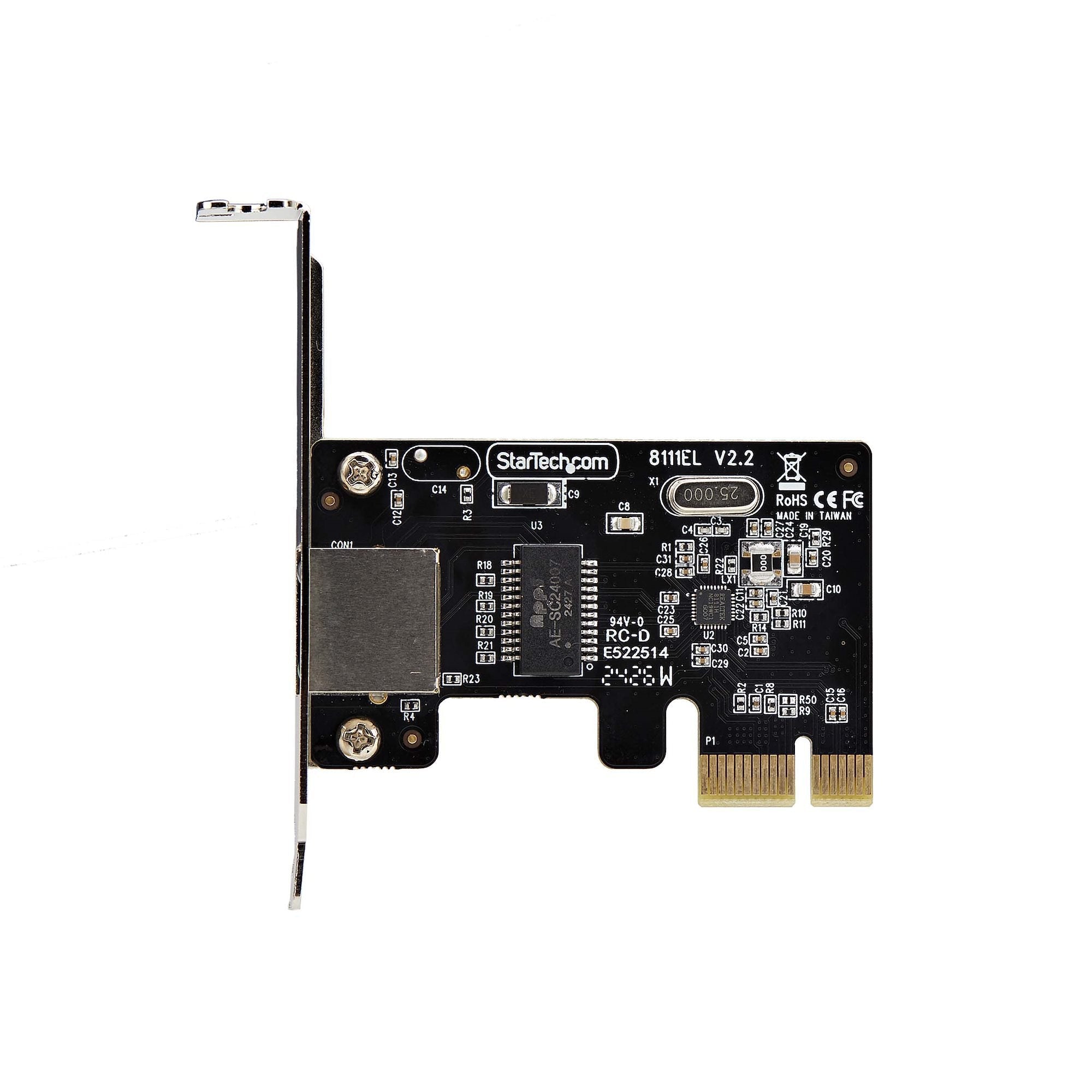 Startech.Com 1-Port Gigabit Pcie Network Adaptador Card, Taa Compliant - Netzwerkadaptador - Pcie - Gigabit Ethernet X 1 - T