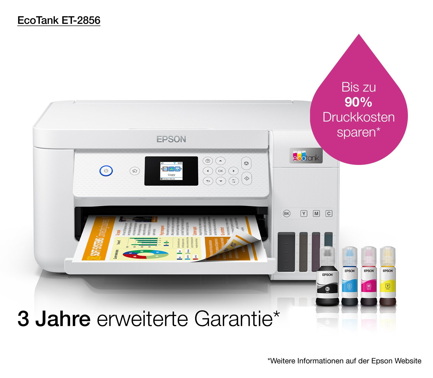 EAN 8715946686387 - Epson EcoTank ET-2856 Inyección de tinta 5760 x 1440 DPI 33 ppm Wifi imagen 23