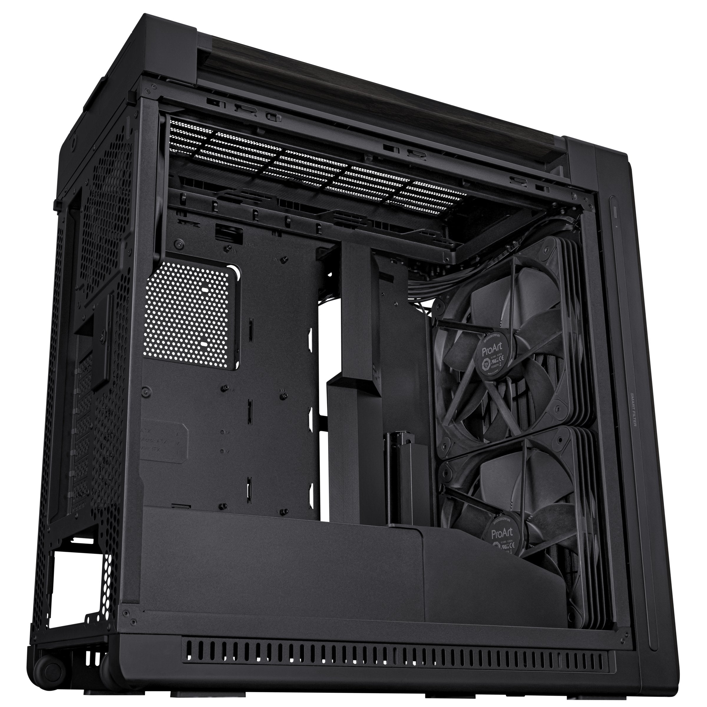 EAN 4711387664469 - ASUS ProArt PA602 Wood Edition – Metal Panel Midi Tower Negro imagen 15