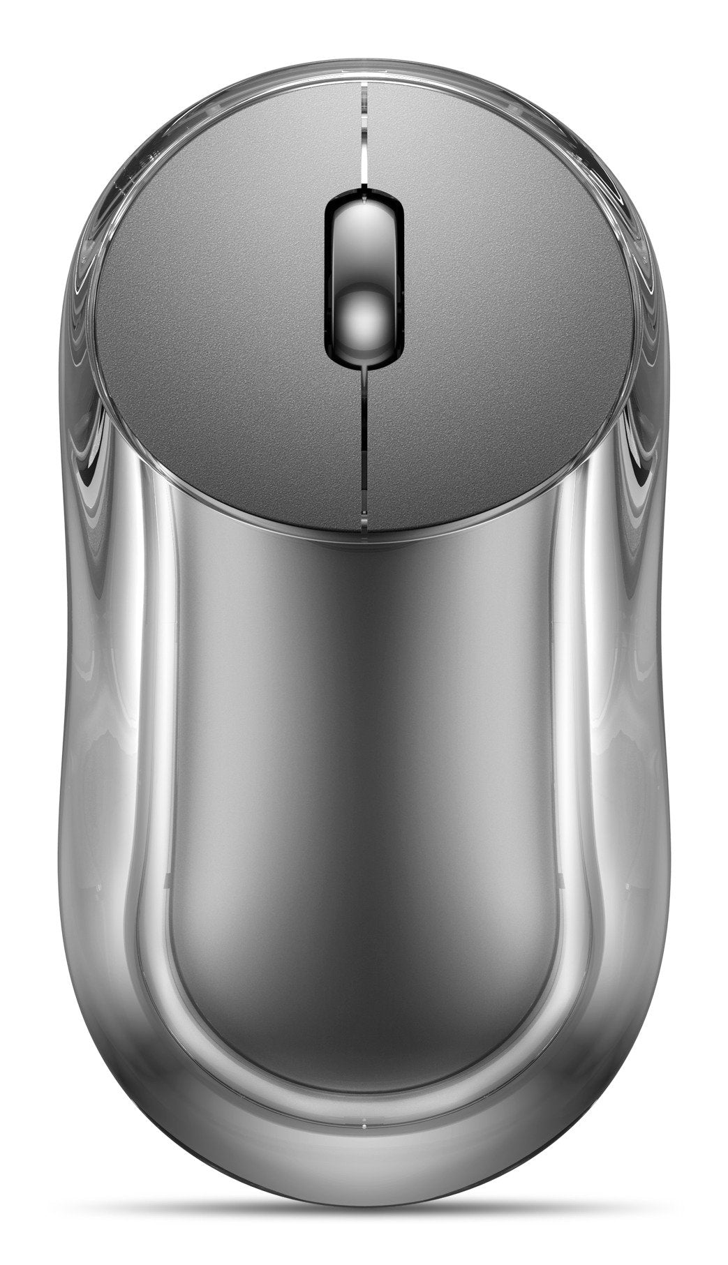 Lenovo 8000, Ambidiestro, Óptico, Bluetooth + Usb Type-A, 4000 Dpi, Gris