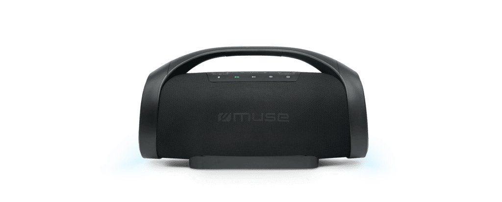 Altavoz Muse Portátil Bluetooth A Prueba De Salpicaduras, Negro