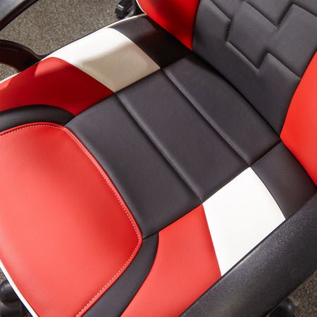 EAN 0094338512014 - X Rocker 5120101 silla para videojuegos Butaca para jugar Asiento acolchado Negro, Rojo, Blanco imagen 6