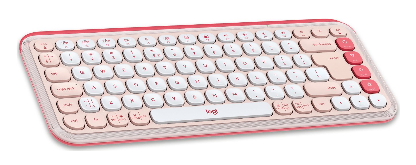 EAN 5099206127548 - Logitech 920-013073 teclado Universal Bluetooth QWERTY Internacional de EE.UU. Rosa imagen 3