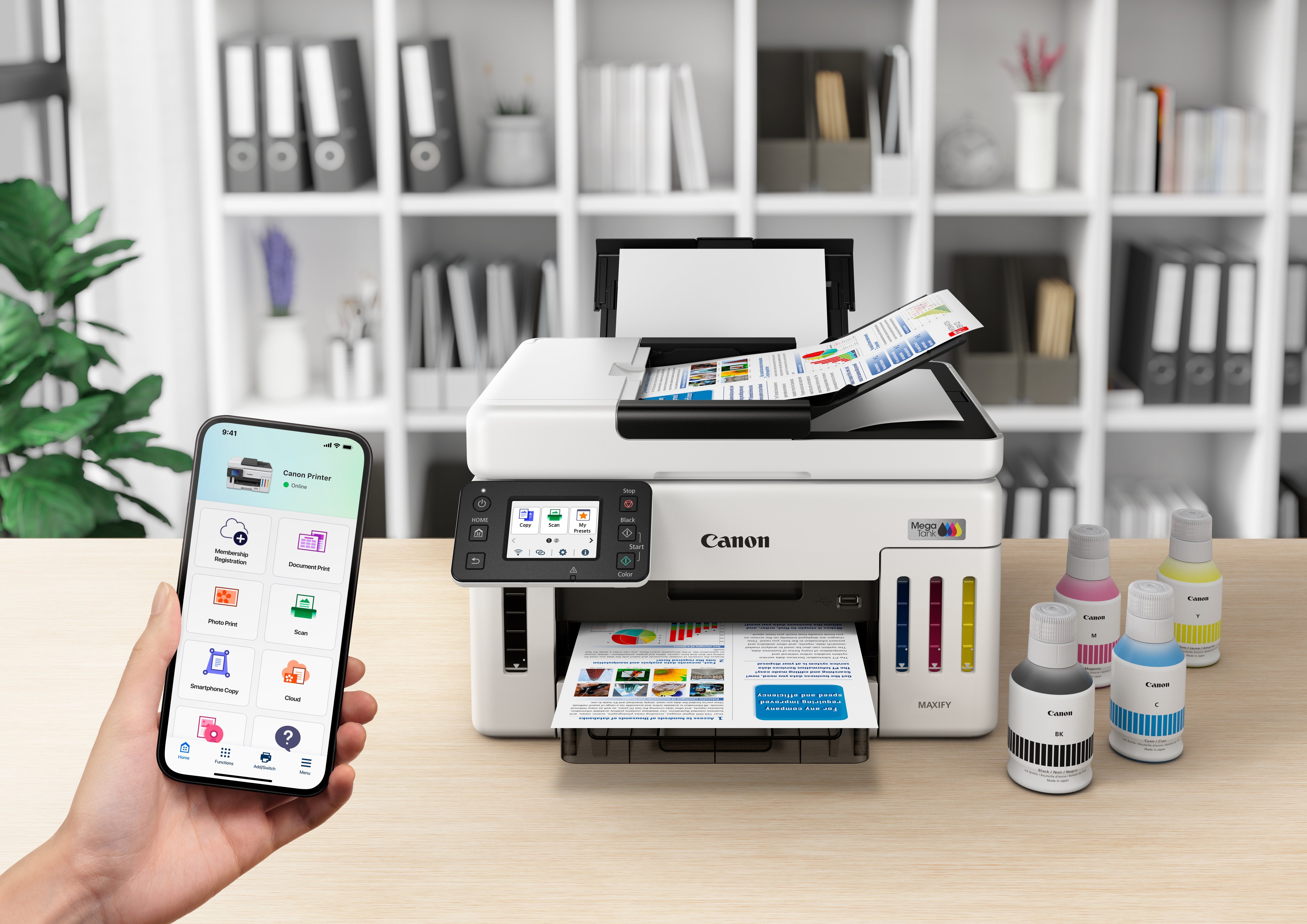EAN 4549292240375 - Canon MAXIFY GX6150 Inyección de tinta A4 600 x 1200 DPI Wifi imagen 22