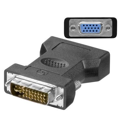 EAN 5705965912027 - Microconnect MONAJ cambiador de género para cable DVI-I 24+5Pin HD15 Negro imagen 1