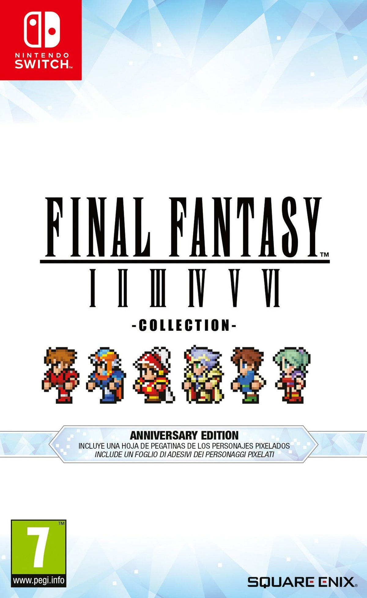 Final Fantasy I - Vi Collection Anniversary Edition Switch Uk/Fr