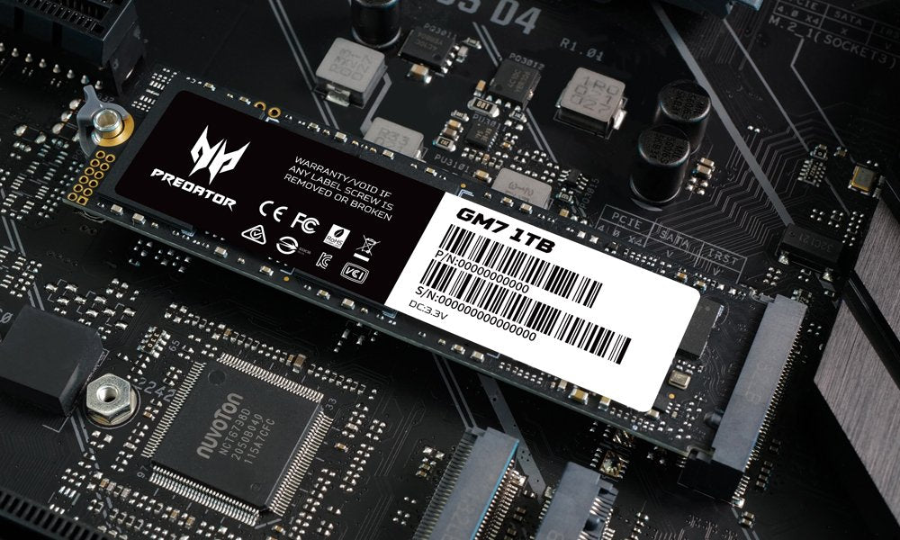 Acer Predator Ssd Gm7 512gb M.2 Nvme Pcie Gen 4x4