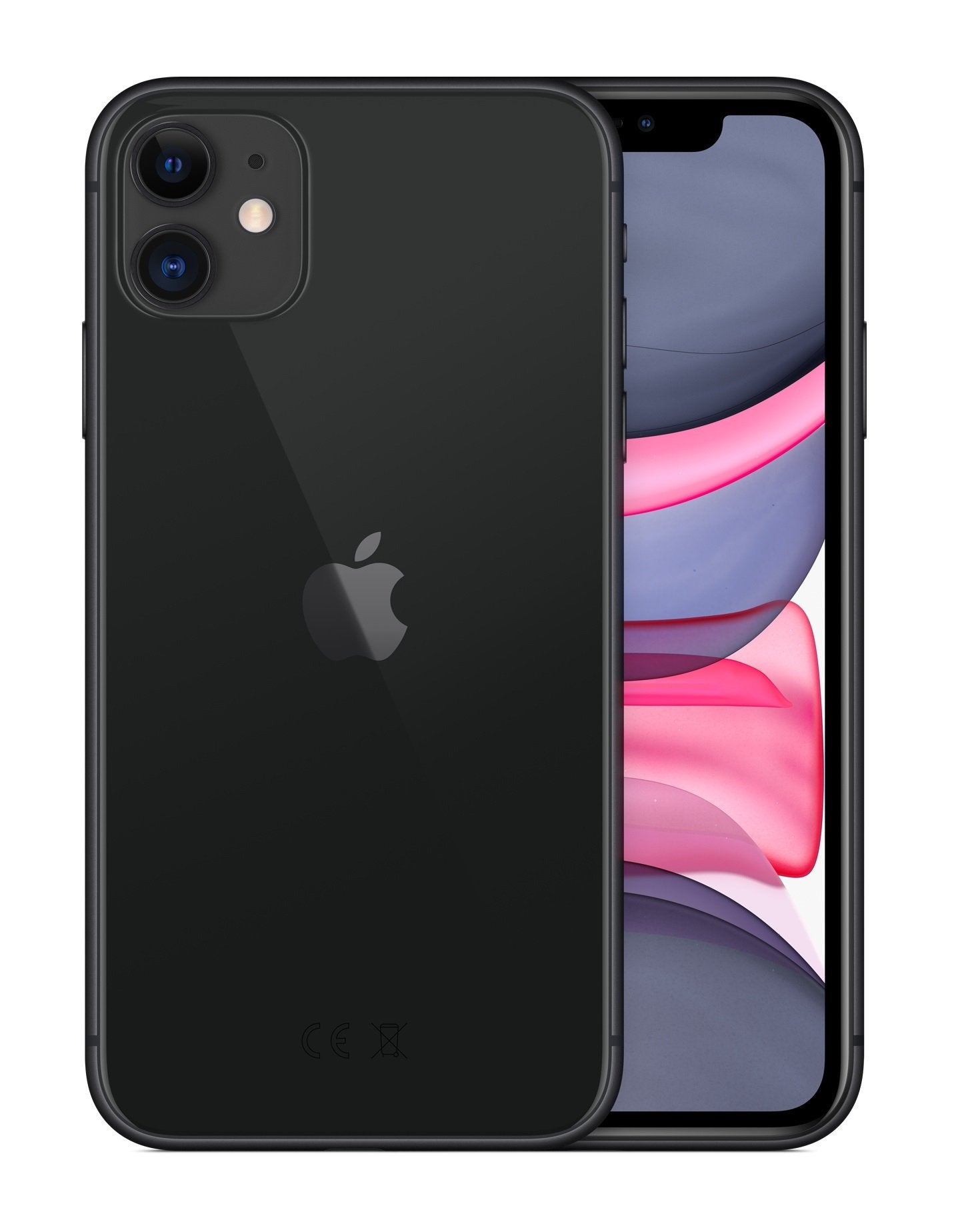 Reacondicionado Apple Iphone 11 (Cpo) Negro / 4+128gb / 6.1" Ips / Esim