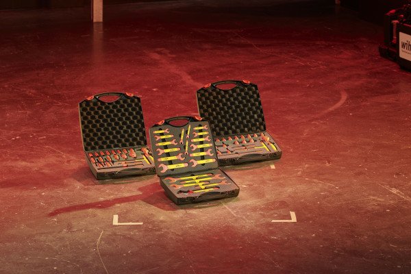 Llave De Tuercas Wiha 43022 Rojo/Amarillo