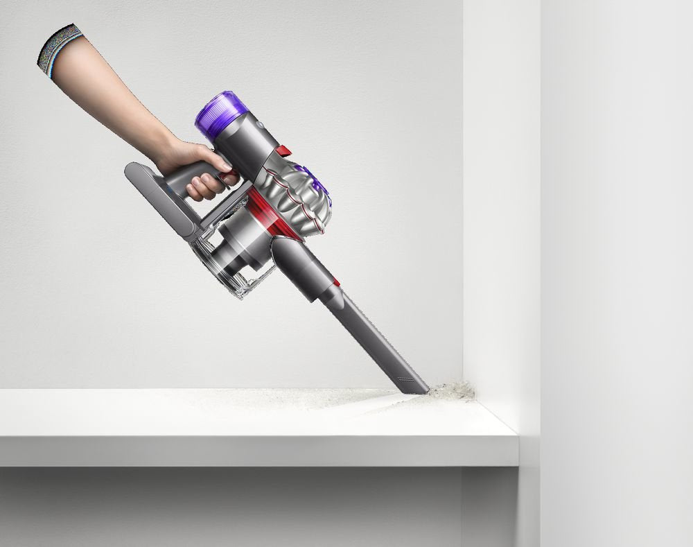EAN 5025155070932 - Dyson V8 Origin Aspiradora escoba 2 en 1 Batería Secar Sin bolsa 425 W Púrpura, Plata imagen 12
