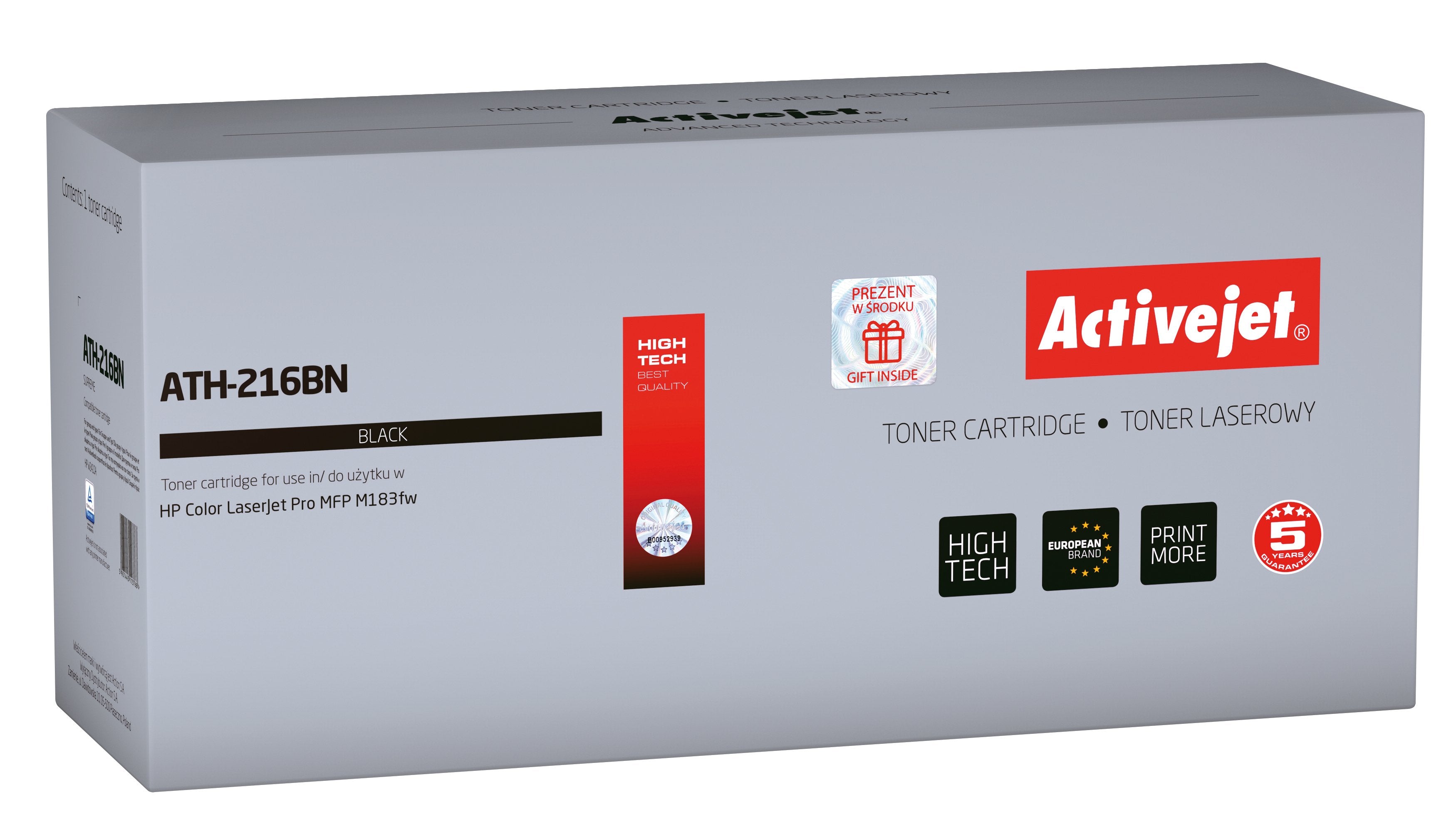 EAN 5901443113805 - Activejet ATH-216BN CHIP cartucho de tóner 1 pieza(s) Compatible imagen 1