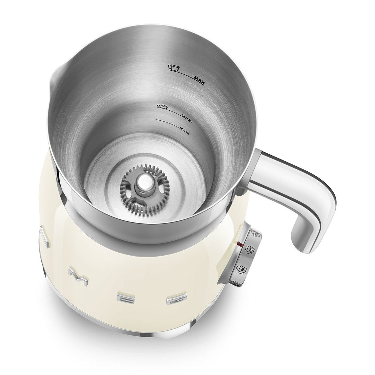 EAN 8017709316075 - Smeg MFF11CREU espumador o calentador de leche Calentador/espumador de leche automático Crema de color imagen 5