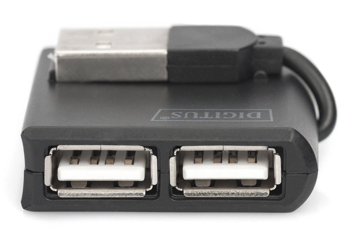 EAN 4016032306542 - Digitus DA-70217 hub de interfaz 480 Mbit/s Negro imagen 3
