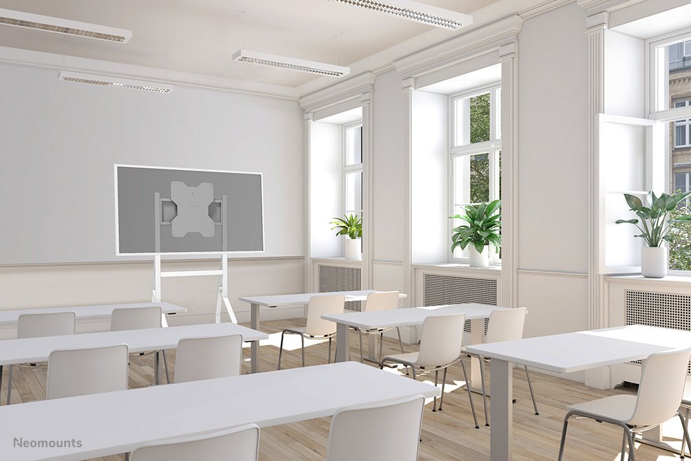 Neomounts Rollwagen Para Samsung Flip 55-65'' 400x400 -50kg Blanco Drehbar