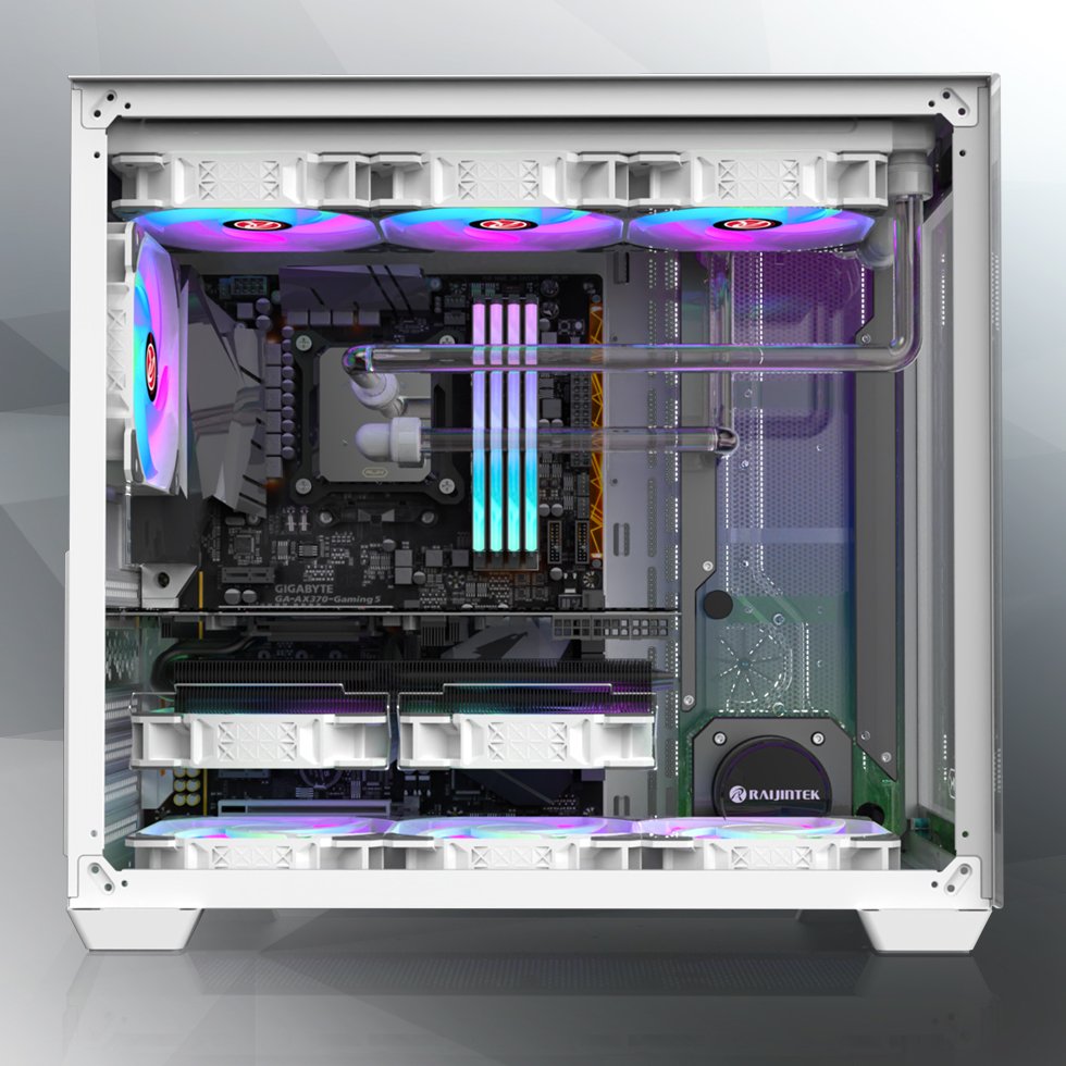 EAN 4715109924107 - RAIJINTEK PAEAN C7 Midi Tower Blanco imagen 7