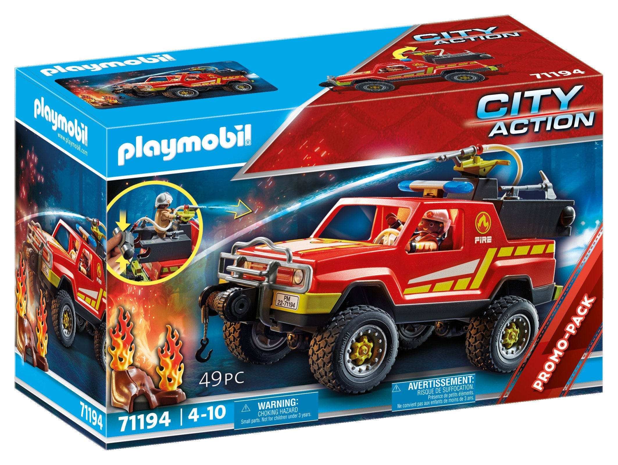 Playmobil Camion De Bomberos