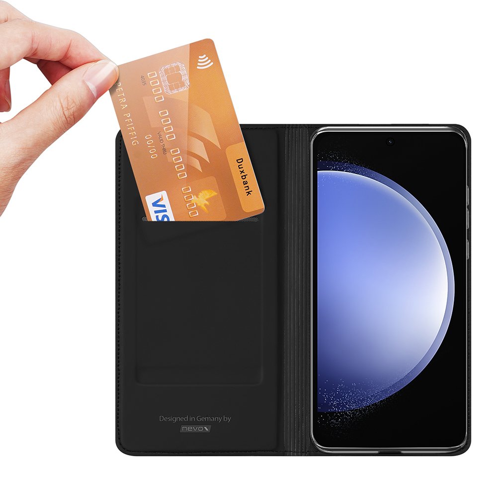 Funda De Libro Nevox Serie Vario Galaxy S23 Fe Negro