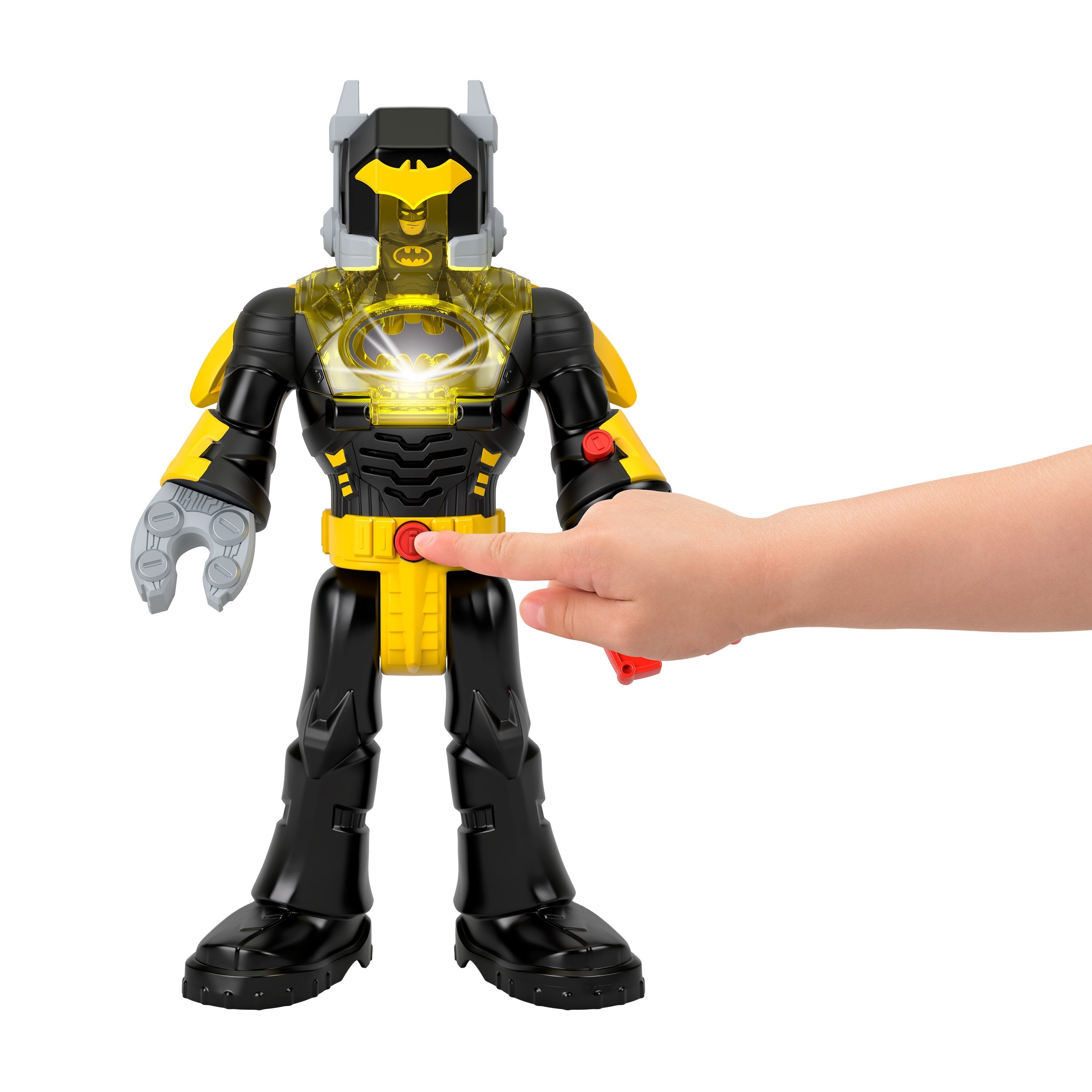 Fisher-Price Imaginext Dc Super Friends Batman Insider & Exo Traje, Personaje Hyg31