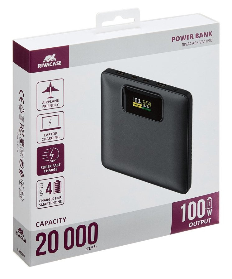 EAN 4260709016337 - Rivacase Turbo Polímero de litio 20000 mAh Negro imagen 16