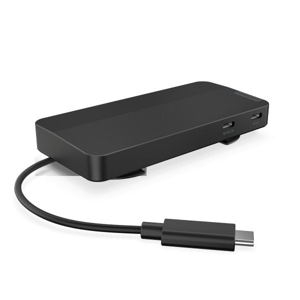 Lenovo Usb-C Dual Display Travel Dock With Adaptador