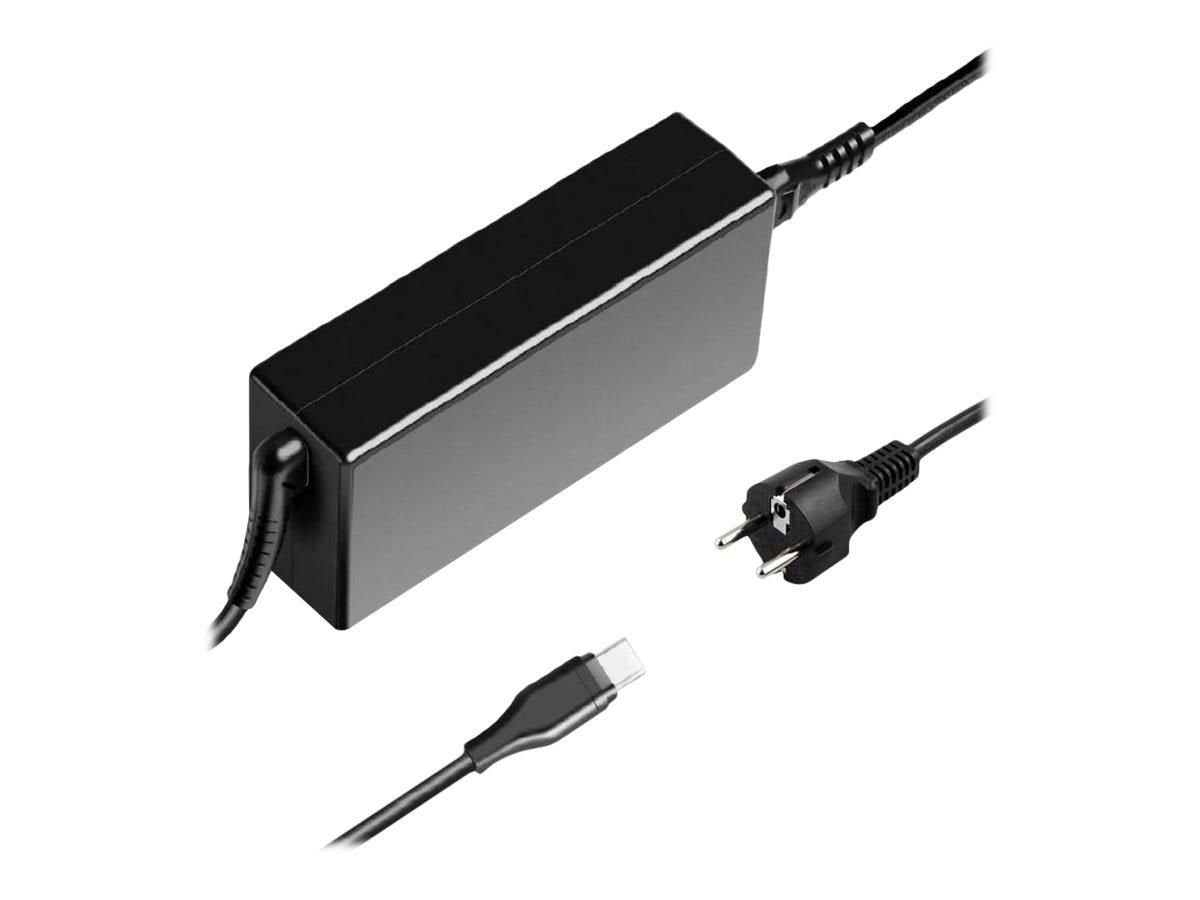 Coreparts Mbxusbc-Ac0024 Adaptador De Enchufe Eléctrico C6 Universal Negro