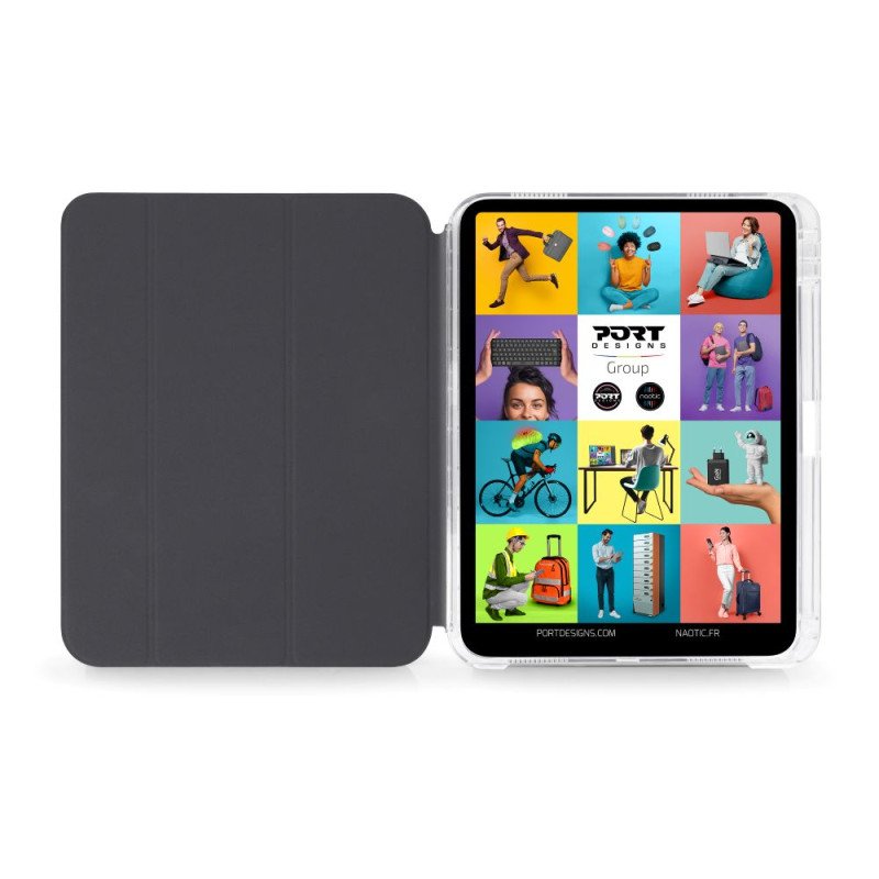 Etui Port Design Apple Ipad 10,9" & 11" Noumea Ii Slimclear Eco Grey