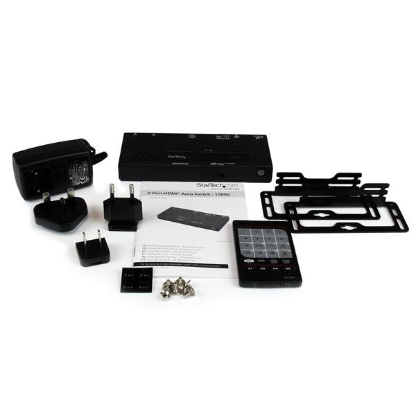 Startech Switch Hdmi 2 Puertos Con Conmutado Autom