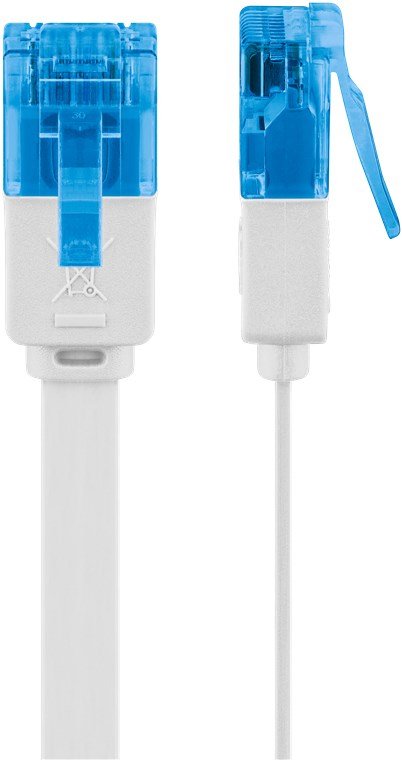 EAN 4040849963032 - Goobay 96303 cable de red Blanco 0,5 m Cat6a U/UTP (UTP) imagen 3